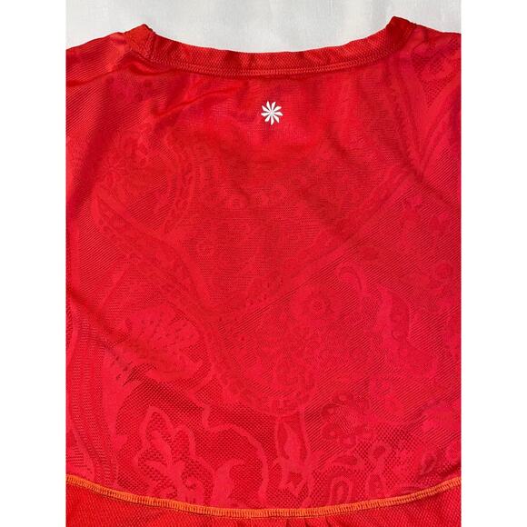 Athleta Lightweight Workout Top with Lace Detail - Size M - Picture 4 of 7